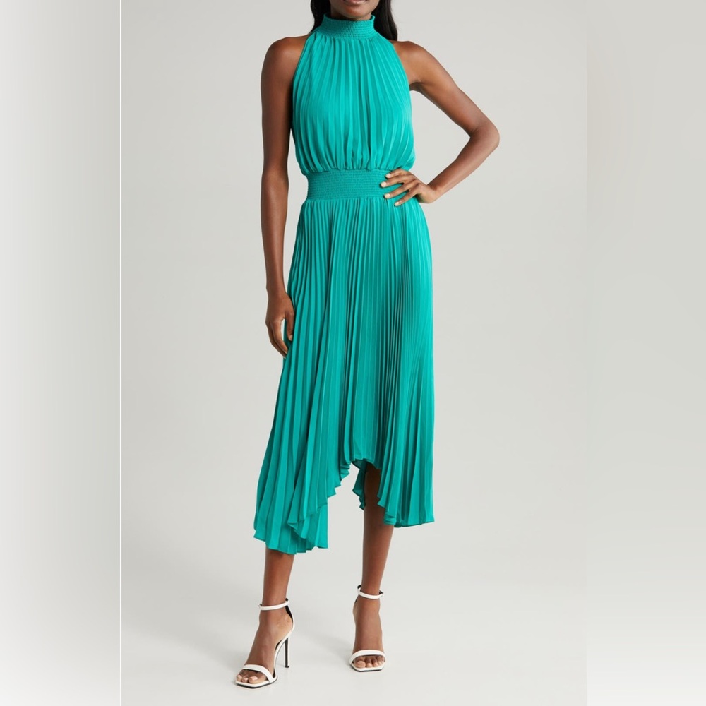 Wedding Guest Dress - Pleated